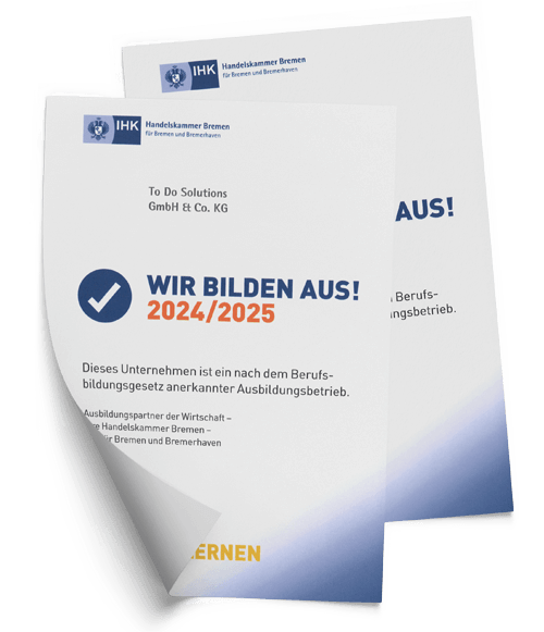 Bild für Zertifikat IHK: Ausbildungsbetrieb