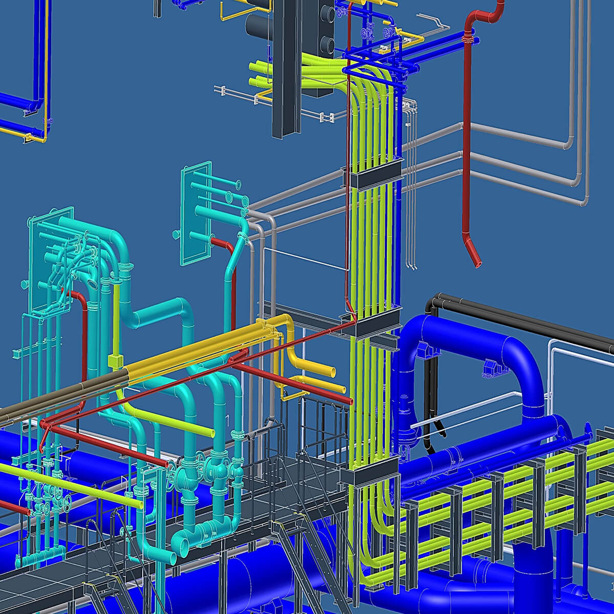 Rohrleitung 3d 3